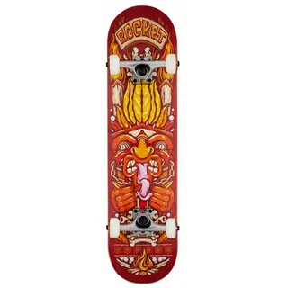 Rocket Espresso Rocket Pile-up Chief 7.75" Skateboard bunt|rot 7,75"