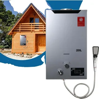 Gas-Wasserheizer, 20L Durchflussrate, tragbares Design, 20L 40KW