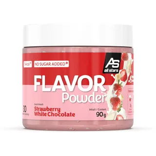 ALL STARS Flavor Powder Strawberry White Chocolate 90g 90 g Pulver