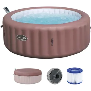 BESTWAY Bestway® LAY-Z-SPA® Hawaii AirJetTM mit App-Steuerung + integrierter UltraFitTM -Pumpeneinheit, für 6 Personen Ø 196 x 71 cm,