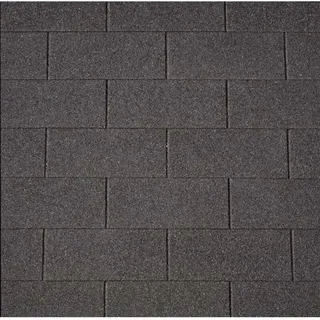 COLIBRI Rechteck-Dachschindeln 80 x 33,6 cm Schwarz