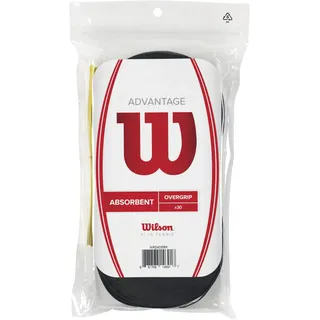 Wilson Griffband Advantage Overgrip 30 Pack, Black, WRZ4035BK