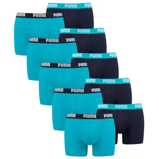 Puma Boxershorts Aqua/Blue XL 4er Pack