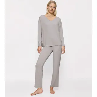 Triumph Pyjama Timeless Sensuality grau S (38)