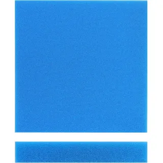 Wiltec Filtermatte Schaumstoff 50 x 50 x 5 cm mittlere Porung 20 ppi für Teichfilter Aquarienfilter Aquarium Filter Außenfilter Wasser