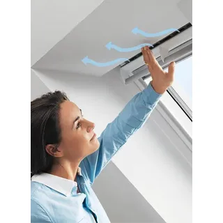 VELUX Lüftungselement für Schwingfenster ZZZ 214  PF1 f. Klapp-Schw.Fenster Br.F, Kupfer