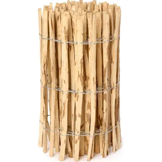 Garronda Staketenzaun 500 x 80 cm Haselnuss