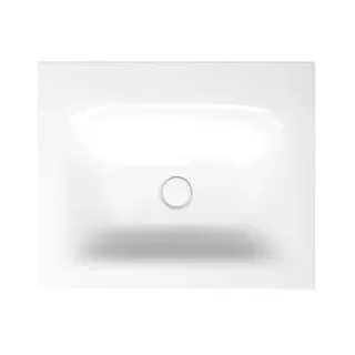 Bette BetteLux Einbau-Waschtisch A160-410 60 x 49,5 cm, silver