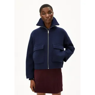ARMEDANGELS Oversized Kurzmantel mit Woll-Anteil Modell JOANIAAS Marine, XS