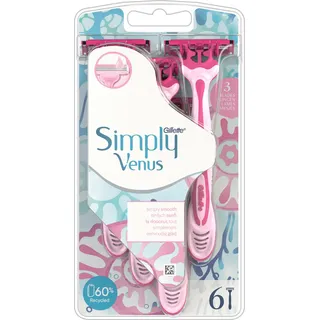 Gillette Simply Venus 3 Einwegrasierer 6 St.