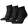 3er Pack black 43-46