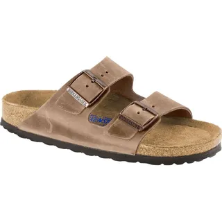 Birkenstock Arizona Weichbettung Naturleder geölt tabacco brown 43