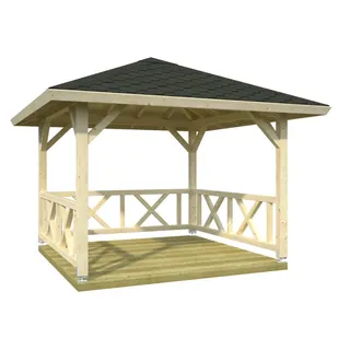 Palmako Berta 3,00 x 3,00 m natur