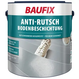 baufix Anti-Rutsch Bodenbeschichtung Silbergrau matt 2,5 l