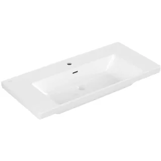 Villeroy & Boch Subway 3.0 100x47cm, eck., m 1 HL/mit ÜL, weiß