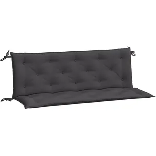 vidaXL Gartenbank-Auflagen Oxford-Gewebe Anthrazit 150 x 50 x 7 cm 2 St.