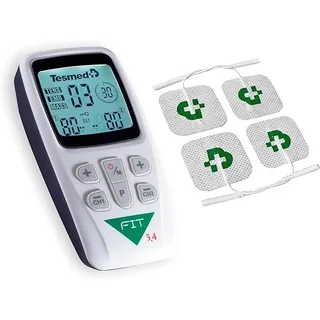 Fit 5.4 Tens/Ems: 3-in-1 Reizstromgerät, Schmerzlinderung, Training, Massage, inkl. 4 Elektroden 1 St Gerät