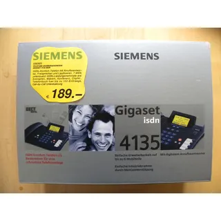 Siemens Gigaset 4135 ISDN mitternachtsblau