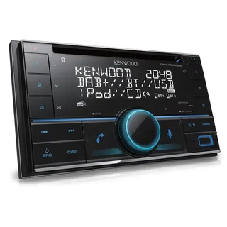 Kenwood DPX-7300DAB Doppel-DIN Autoradio Anschluss für Lenkradfernbedienung, DAB+ Tuner
