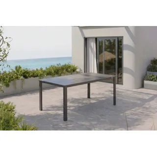 Kettler Cubic Esstisch, Aluminium, 160x90 cm, 0301821-7100