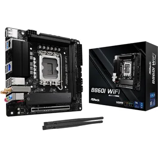 ASRock B860I WiFi Mini-ITX Mainboard LGA 1851 DDR5