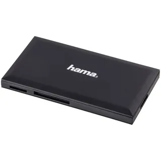 Hama 181018 Externer Speicherkartenleser CompactFlash, Memory Stick, Memory Stick Duo, Memory Stick PRO, Memory Stick PRO Duo, microSD, microSDHC