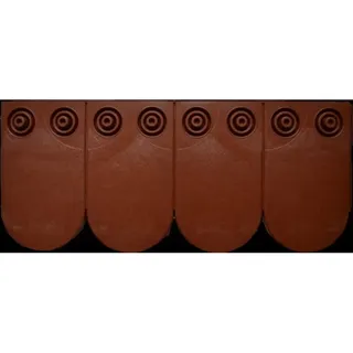 Stabuflex - Schindel Plattenverbund Biber Rotbraun 24 X 56 Cm Dachschindel Dachverkleidung