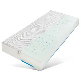 Taschenfederkernmatratze GEL STYLE TFK 2500, Hemafa, 25 cm hoch, Matratze in 90x200, 140x200 cm und weiteren Größen erhältlich weiß 100 cm x 200 cm x 25 cm
