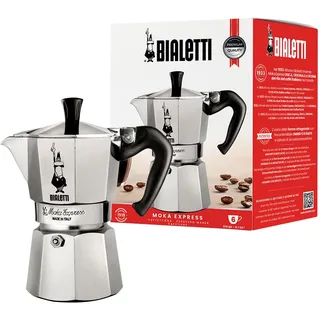 Bialetti Moka Express 6 Tassen silber