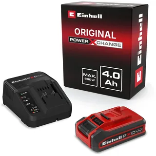 Einhell Akku-Starter-Kit Plus PXC 4 Ah mit Ladegerät