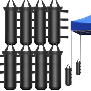 Gewichte für Pavillon 8 Stück, 800D Zeltgewichte Gewichte Pavillon Sandsäcke zur Beschwerung Sandsack Pavillon Gewichte Zelt Beschwerer Gazebo befüllen für größere Pavillons Zelt Strand Camping