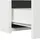 Wandmontage Weiß 100x40x70