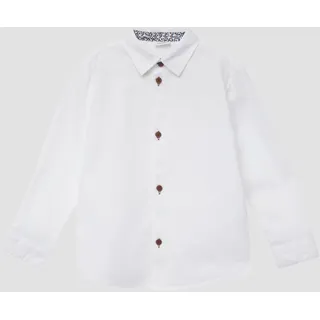 s.Oliver Strukturiertes Hemd mit Kontrastdetails - 140