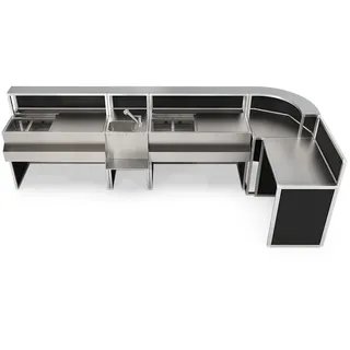 "L" SET UP Bar - Modular Bar - Standard