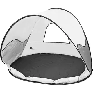 Luxus Pop Up Strandzelt - Silber grau NO SIZE