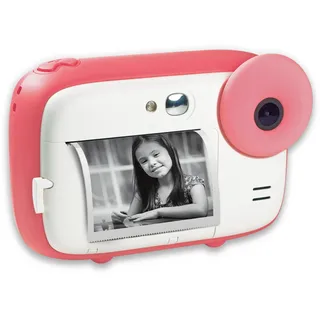AgfaPhoto AGFA ARKICPK - Kinder-Sofortbild-/Digitalkamera, s/w, Pink