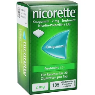 Nicorette Freshmint 2 mg Kaugummi 105 St.