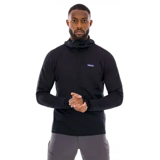 Patagonia Fleece Hoodie Schwarz S