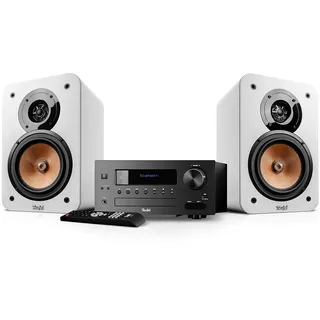 Teufel ULTIMA 20 KOMBO 2 Lautsprechersystem (Bluetooth, 120 W, Bluetooth, DAB+, FM-UKW Radio, CD-Player, USB) weiß