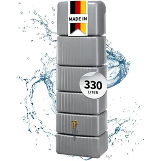 Slim Wandtank 330 l steingrau