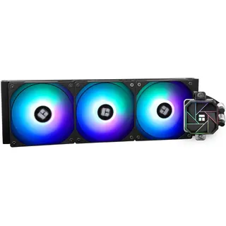 TR-Thermalright Aqua Elite 360 V3 CPU Wasserkühlung Komplett-360 Spezifikation AIO PC Kühler,3x120mm ARGB Kühlventilator,Einfache Installation,Kompatibel mit AM5/AM4, LGA1851/1700/115X/1200/2011