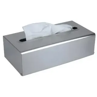 Papiertaschentuchhalter rechteckig aus Stahl h20_124