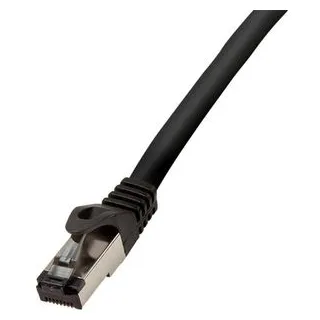 Logilink Patchkabel, schwarz,