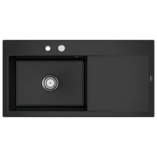 „Subway Style“ 60 1000 × 510 × 220 mm, für Becken links, in pure Black