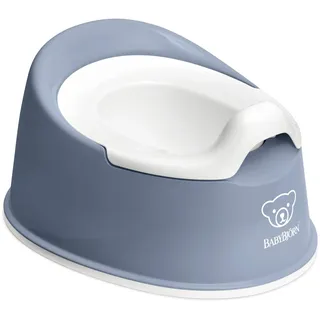 BABYBJÖRN Cleveres Töpfchen, Graublau/Weiß