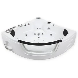 Home Deluxe Laguna L Whirlpoolbadewanne 157 x 157 cm WH-LA/LW