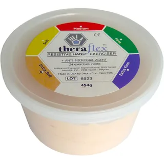 Theraflex Therapieknete 454 g | extra soft | beige | Therapieknete | Handübungsknete