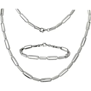 SilberDream Schmuckset SilberDream Schmuck Set Dream Zirkonia (2-tlg., Schmucksets), Damen Schmucksets Dream aus 925 Sterling Silber, Farbe: weiß, silber silberfarben