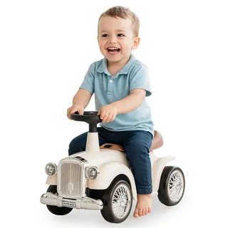 Jamara Rutscher Classic Car weiß