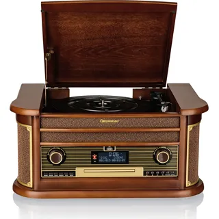 Roadstar HIF-1996D+BT Bluetooth-Plattenspieler 40 W